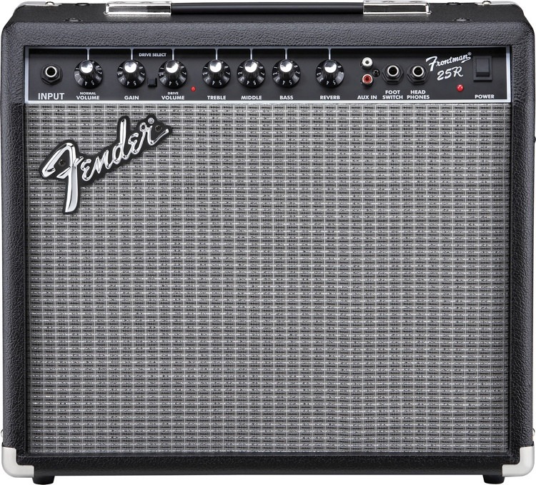 fender 25r frontman series ii 25w 1x10 guitar combo amp