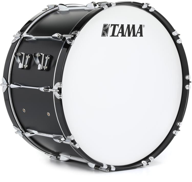 Tama Fieldstar Marching Bass Drum - 26-inch X 14-inch, Satin Black 