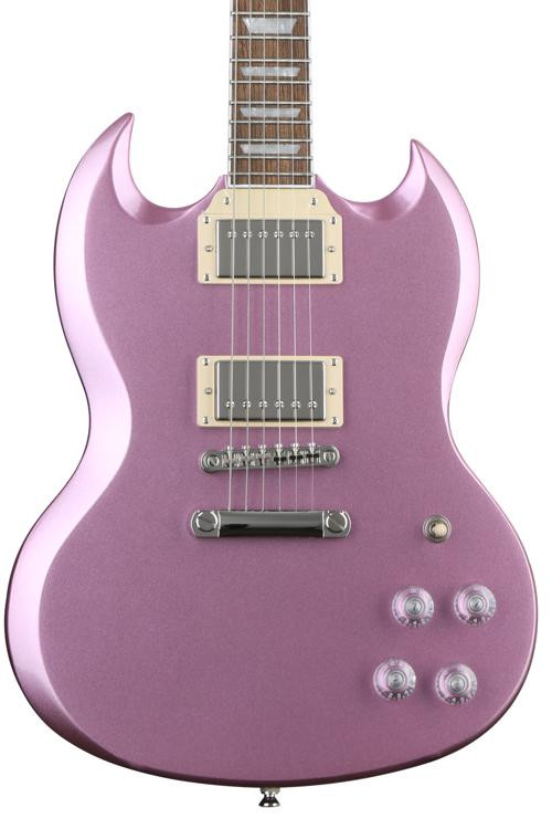 epiphone sg muse purple