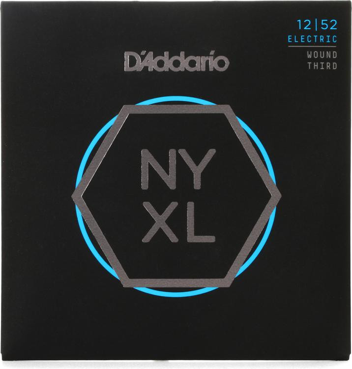 D'Addario NYXL1252W NYXL Nickel Wound Electric Guitar Strings .012