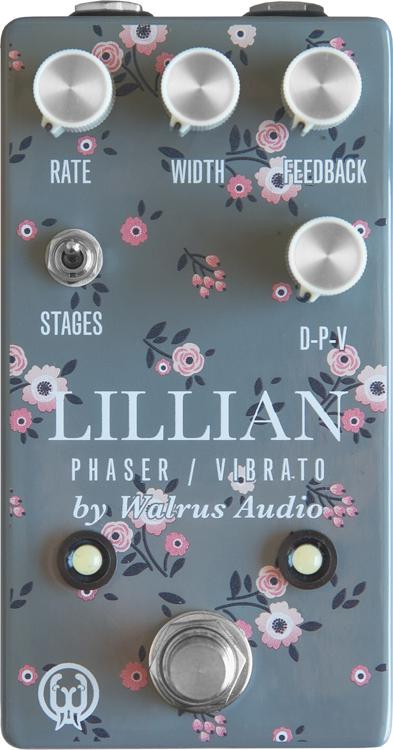 Walrus Audio Lillian Analog Phaser Pedal - Floral Edition | Sweetwater