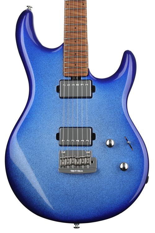 Ernie Ball Music Man Luke Iii Hh Electric Guitar - Pacific Blue Sparkle 