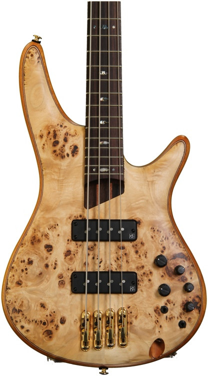 Ibanez Sr1600 Premium Soundgear Bass Natural Flat 4 String Sweetwater