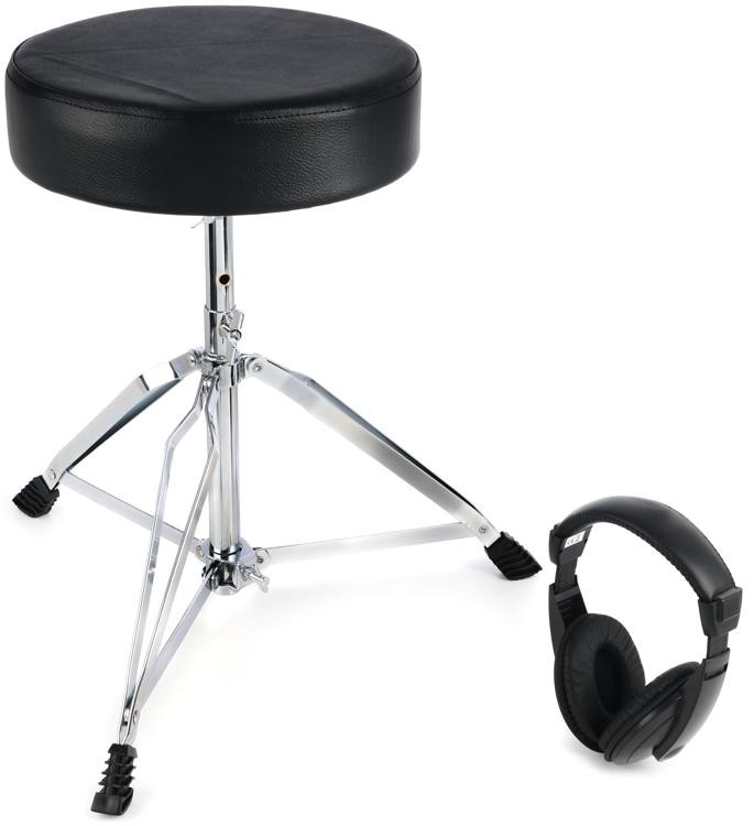 Alesis Drum Essentials Bundle - Throne and Headphones | Sweetwater