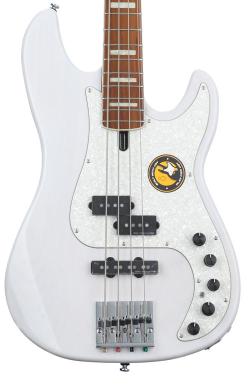 Sire Marcus Miller P8 4string Bass Guitar White Blonde Sweetwater