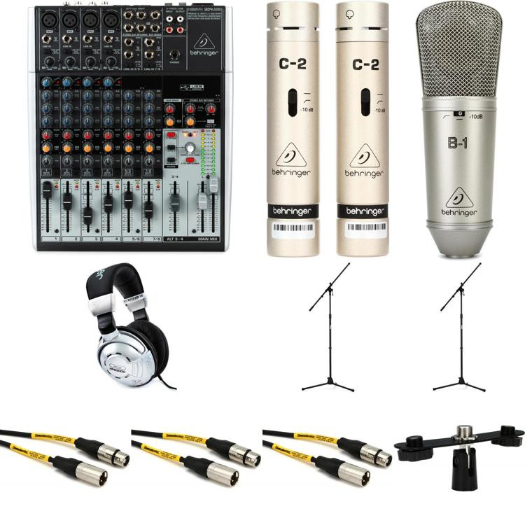 Behringer Xenyx 1204USB Mixer Singer/Songwriter Performance and