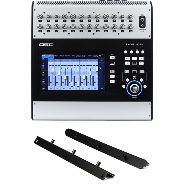 QSC TouchMix-30 Pro 32-channel Touchscreen Digital Mixer With Rackmount ...