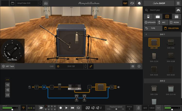 IK Multimedia AmpliTube SVX Software Suite