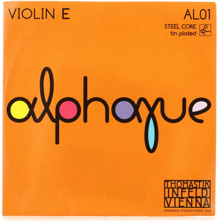 ThomastikInfeld AL01 Alphayue Violin E String 4/4 Size TinPlated