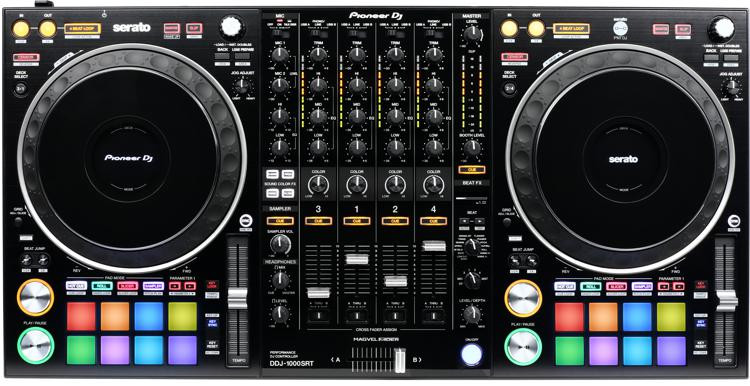 Pioneer DJ DDJ-1000SRT 4-deck Serato DJ Controller | Sweetwater