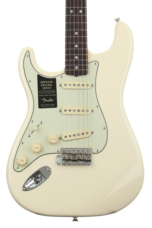 Fender American Original '60s Stratocaster Left-handed - Olympic White ...