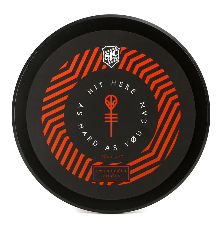 SJC Custom Drums Josh Dun Signature Practice Pad Sweetwater