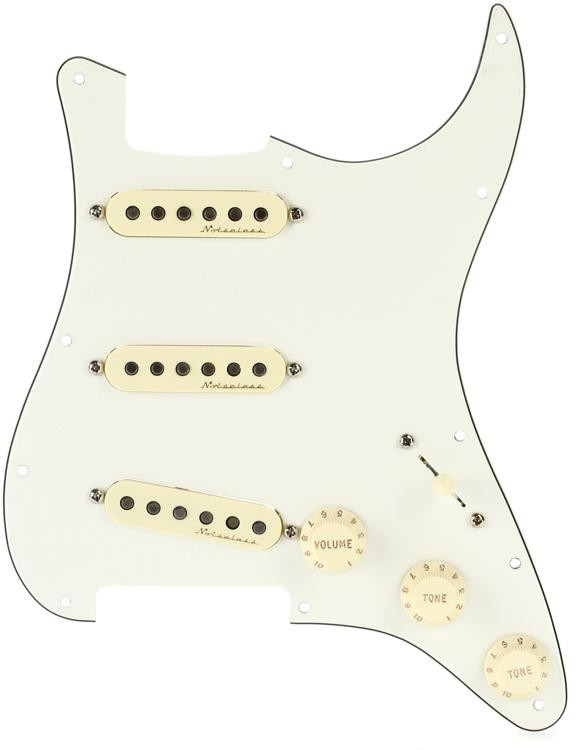 loaded strat pickguard noiseless