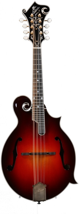 Gibson Custom F5 Korina Fern Mandolin - Pomegranate Burst | Sweetwater