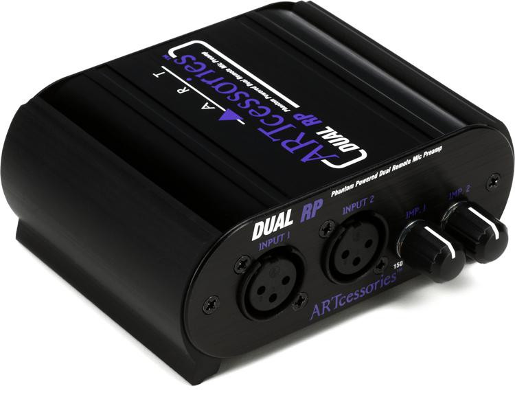 ART Dual RP Dual Phantom Powered Mic Preamplifier Sweetwater