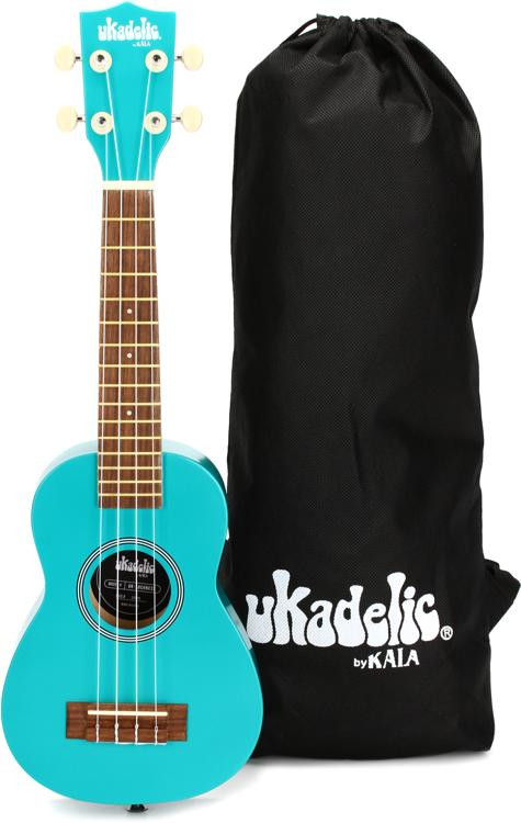 Kala Ukadelic Soprano Ukulele - Lochness | Sweetwater