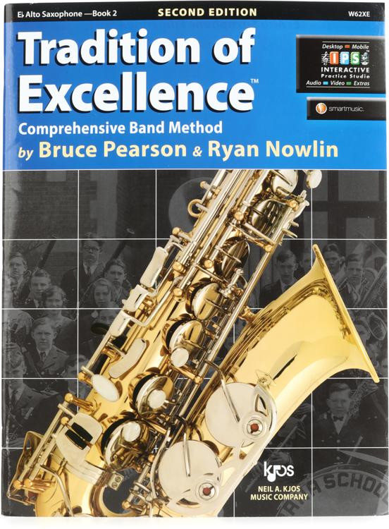 Kjos Tradition of Excellence Book 2 - Eb Alto Saxophone | Sweetwater