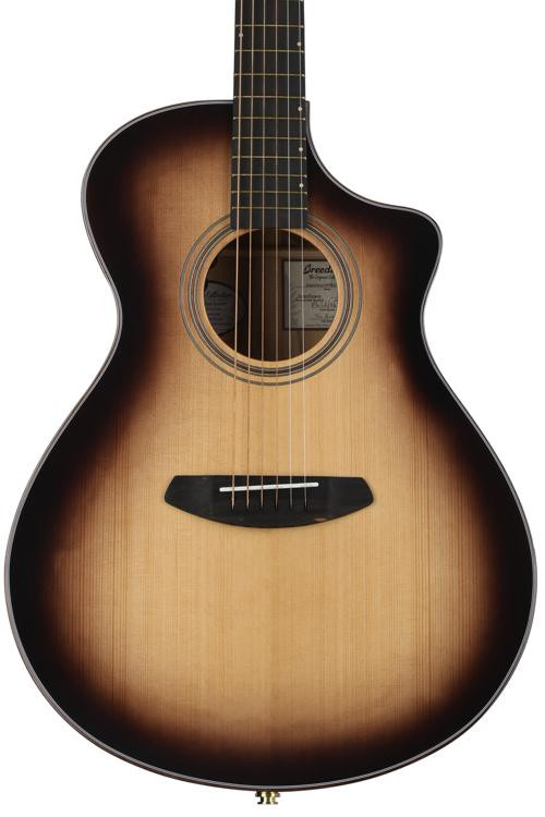 Breedlove Organic Artista Concert CE Acousticelectric Guitar Suede
