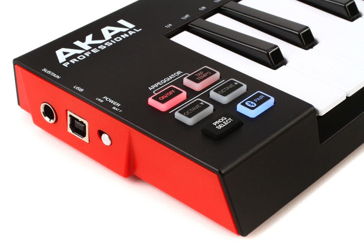 Akai Professional LPK25 Wireless Keyboard Controller Sweetwater
