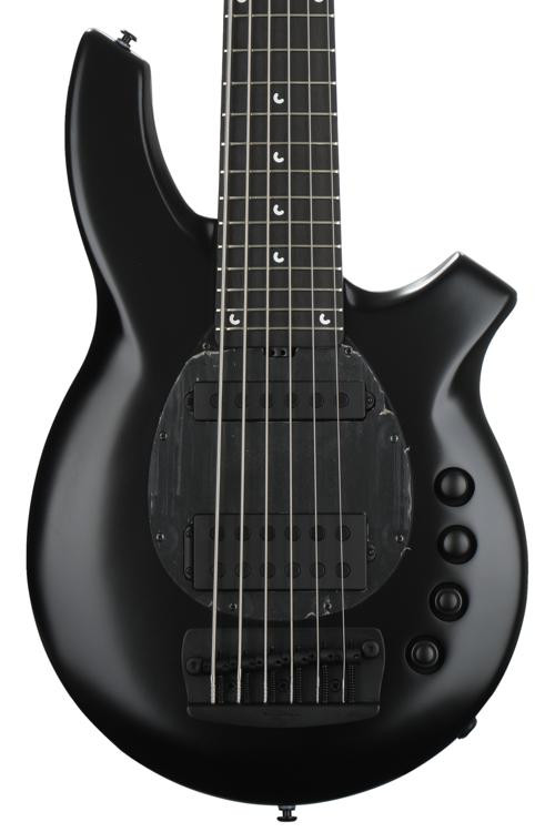 Ernie Ball Music Man Bongo 6 HS - Stealth Black | Sweetwater