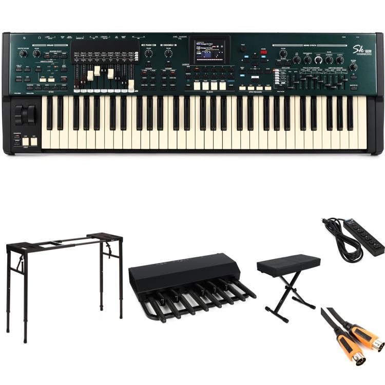 Hammond Hammond SK Pro 61-key Keyboard/Organ With Pedalboard Bundle ...