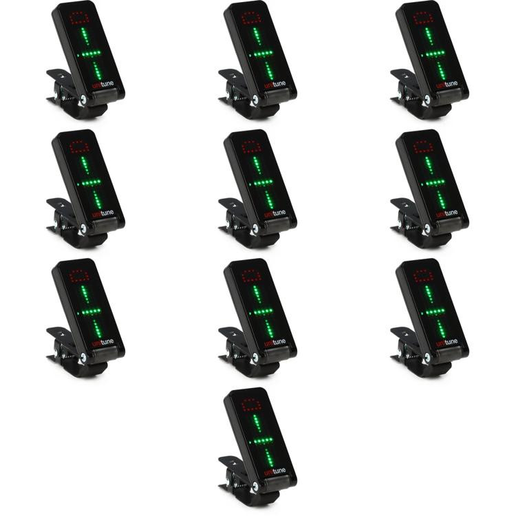 TC Electronic UniTune Clip Clipon Chromatic Tuner Noir Sweetwater