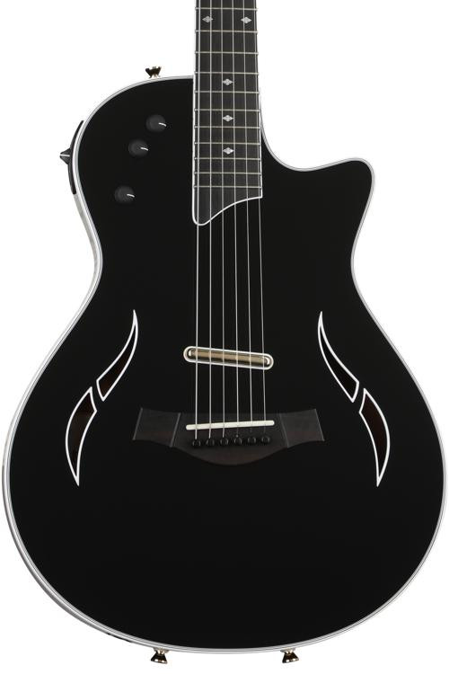 Taylor Custom Shop T5z Acoustic-electric Guitar - Black | Sweetwater