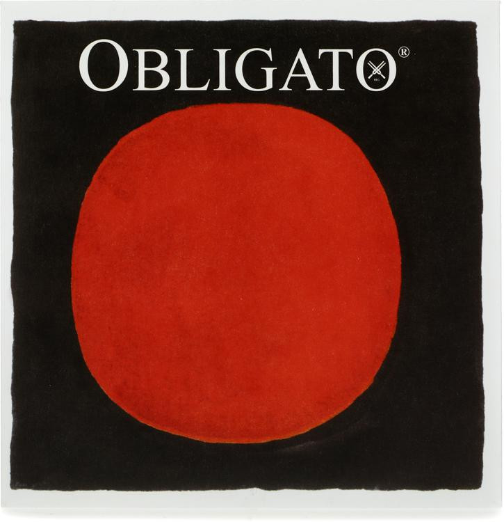 Pirastro Obligato Violin E String 4/4 Size, Medium Gauge, Steel, Loop