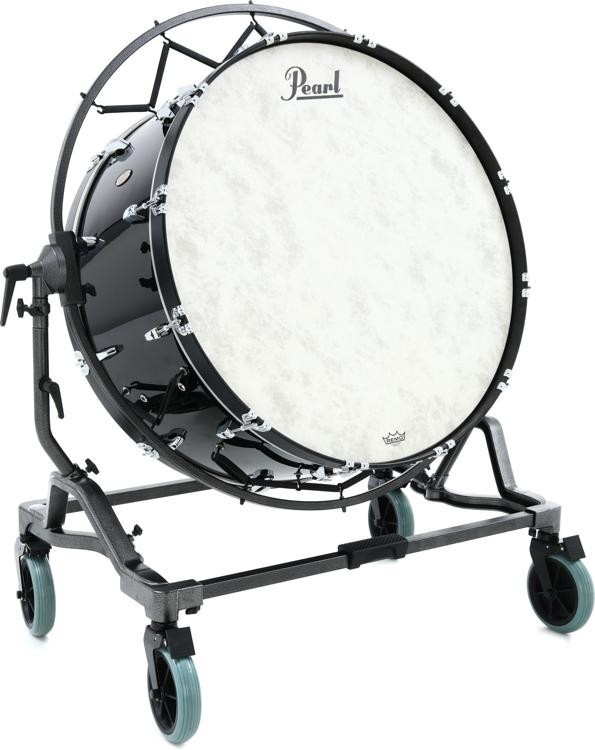Pearl Concert Series Kapur Bass Drum 36inch x 16inch with Stand