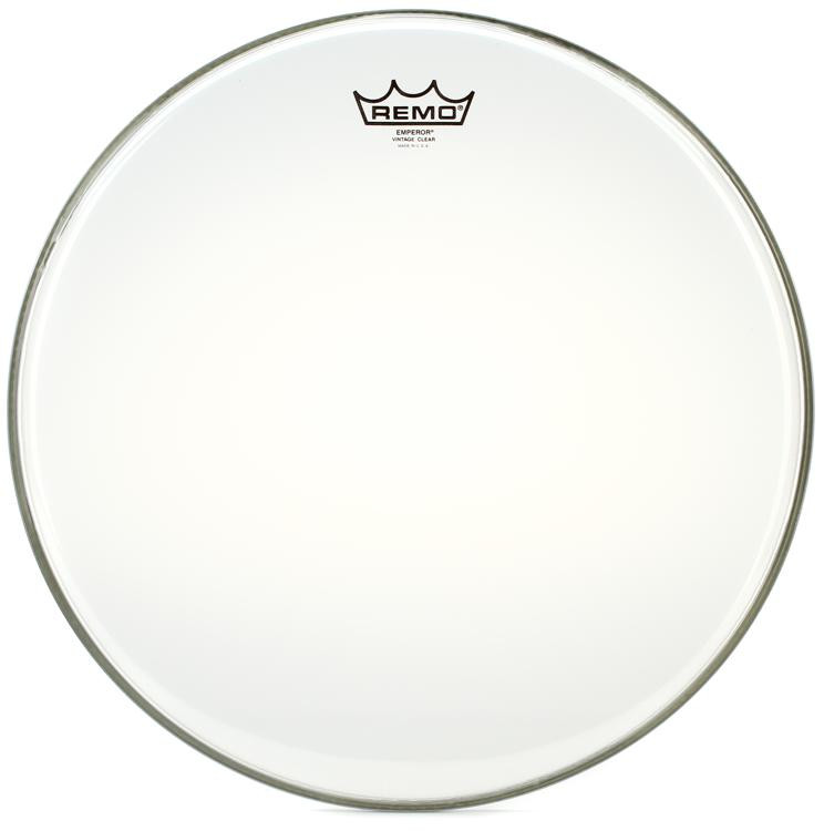 Remo Emperor Vintage Clear Drumhead 16 inch Sweetwater