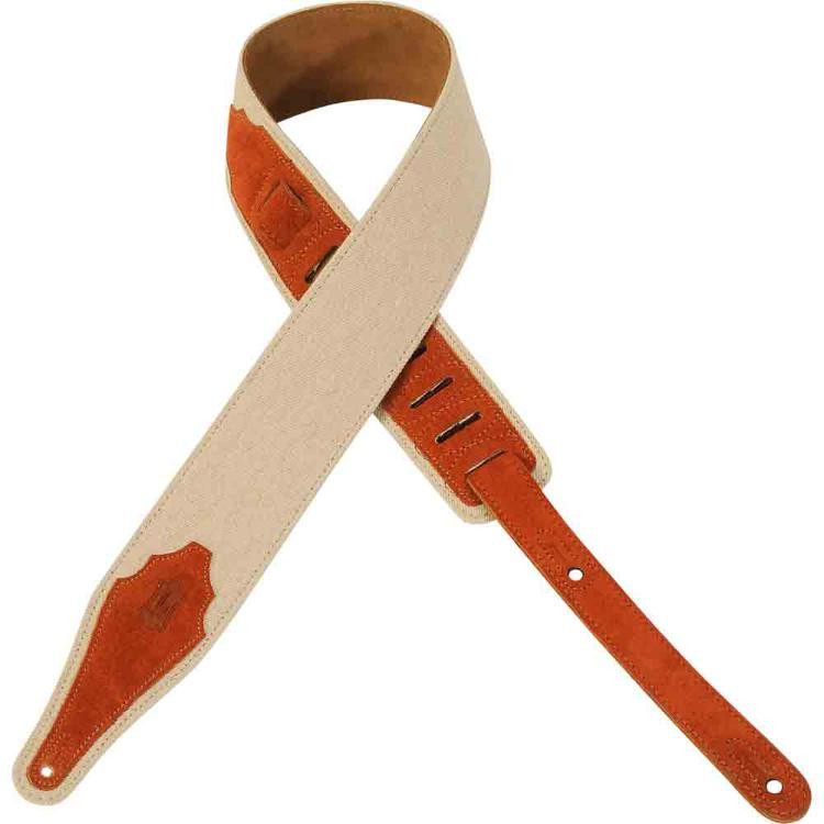 Levy's MH17 Hemp Guitar Strap Copper Sweetwater