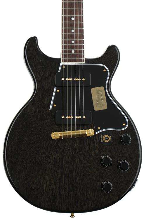 Gibson Custom Les Paul Special Double Cut TV Black Sweetwater