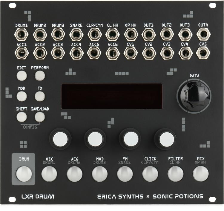Erica Synths LXR Drum Eurorack Module Sweetwater