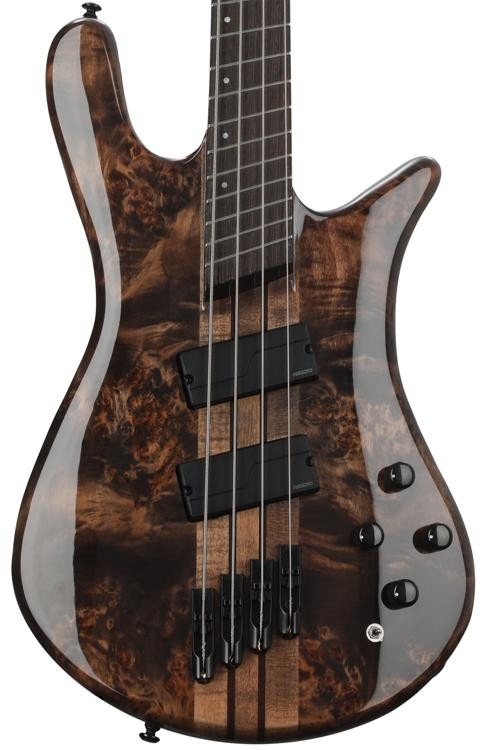 Spector NS Dimension 4 Bass Guitar - Super Faded Black Gloss | Sweetwater