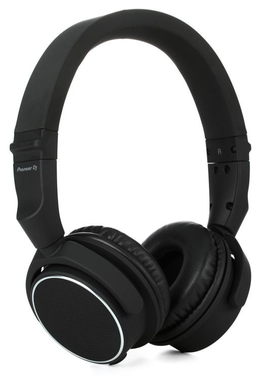 Pioneer DJ HDJS7K Professional DJ Headphones Black Sweetwater