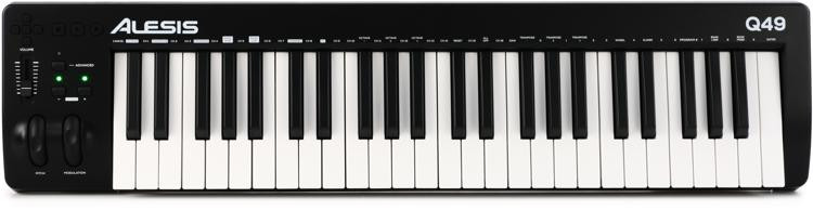 alesis q49 usb midi keyboard controller review