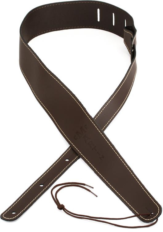 Martin Slim Leather Strap - Brown | Sweetwater