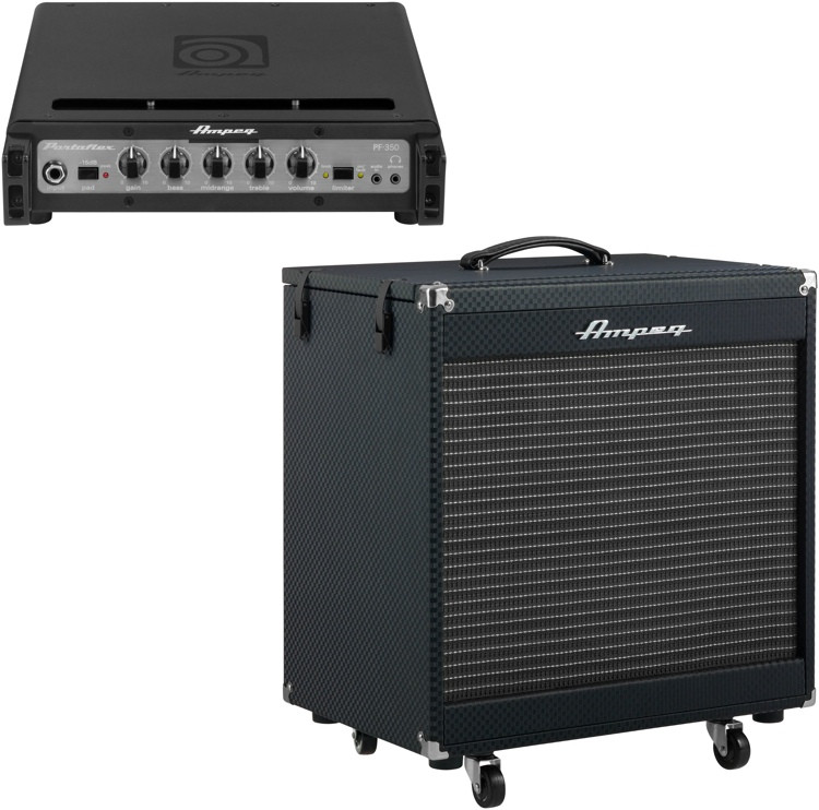 Ampeg Portaflex PF350 Head and PF210 Stack Reviews Sweetwater