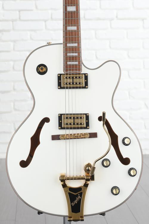 Epiphone Emperor Swingster Hollowbody Electric Guitar White Royale