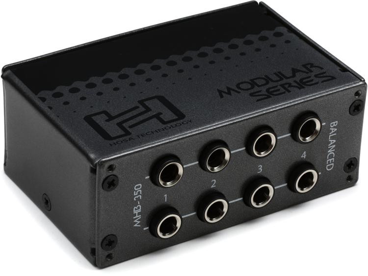 Hosa MHB350 8point 1/4" TRS Balanced Patchbay Module Sweetwater