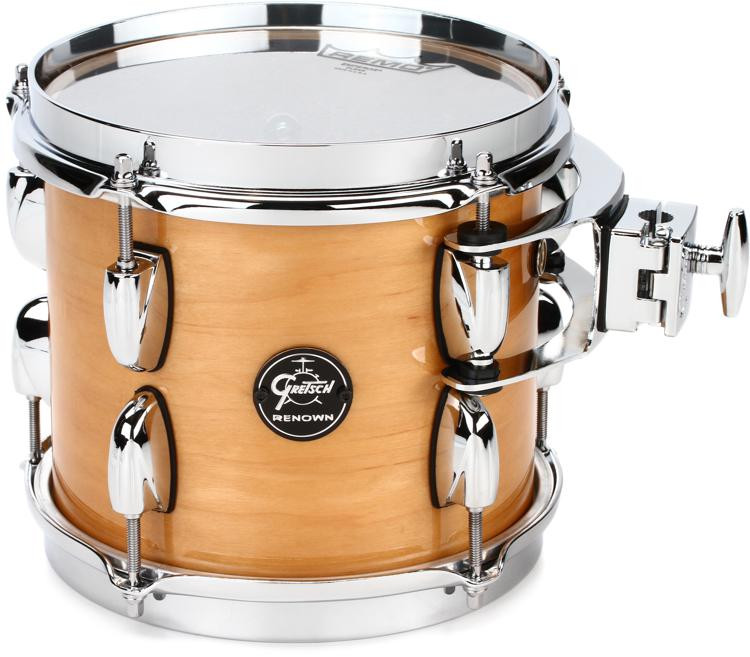 Gretsch Drums Renown Mounted Tom 7 x 8 inch Gloss Natural Sweetwater