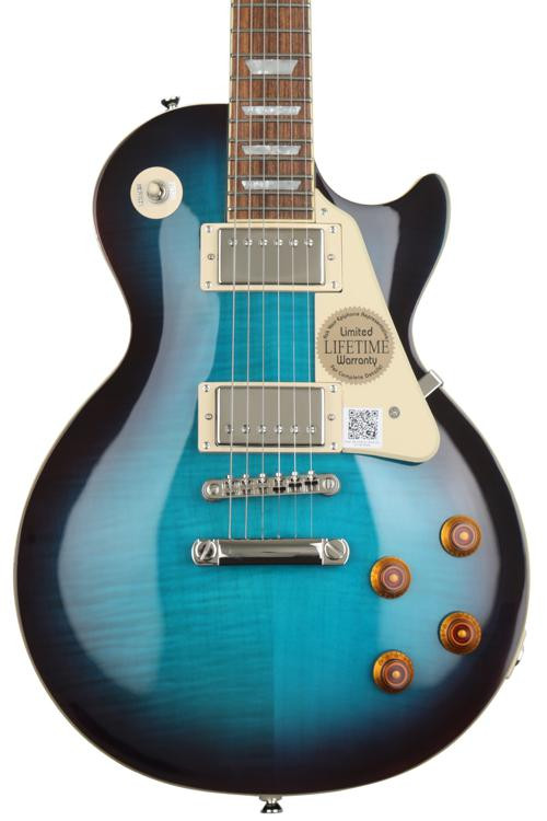 Epiphone Les Paul Standard Plustop Pro - Blueberry | Sweetwater