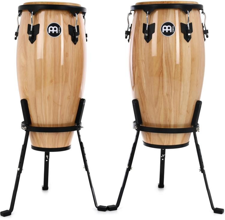 Meinl Percussion Headliner Series Conga Pair with Basket Stands 11