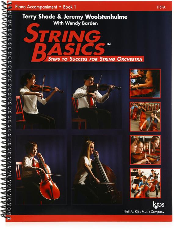 Kjos String Basics Book 1 Piano Sweetwater