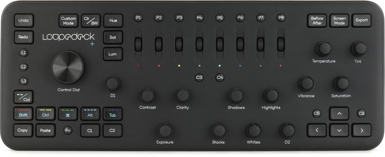 Loupedeck Plus Customizable Editing Console | Sweetwater