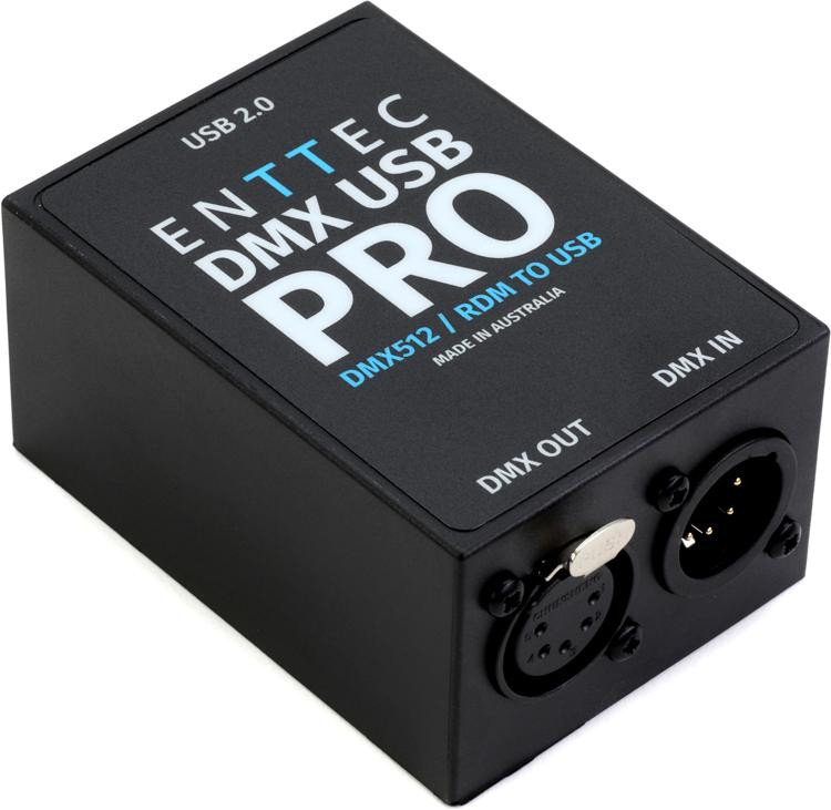 ENTTEC DMX USB Pro 512-Ch USB DMX Interface | Sweetwater