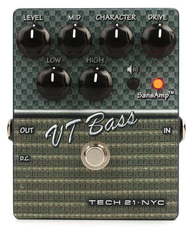 Tech 21 SansAmp Character Series VT Bass V2 | Sweetwater