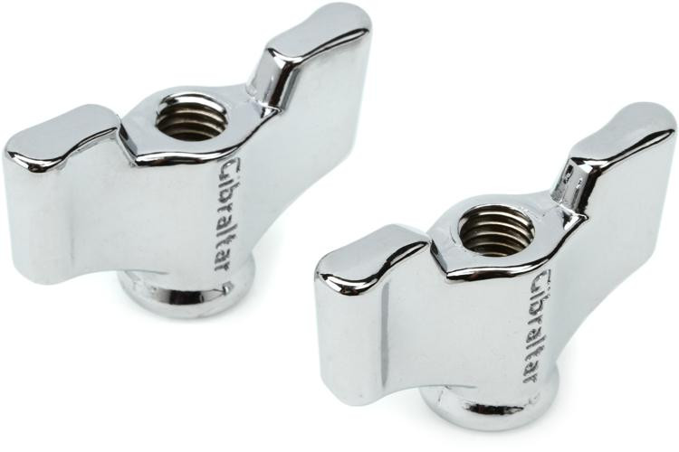 Gibraltar SC13P2 8mm HeavyDuty Wing Nut (2pack) Sweetwater