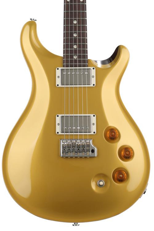 Prs Dgt Electric Guitar With Moon Inlays Gold Top Sweetwater