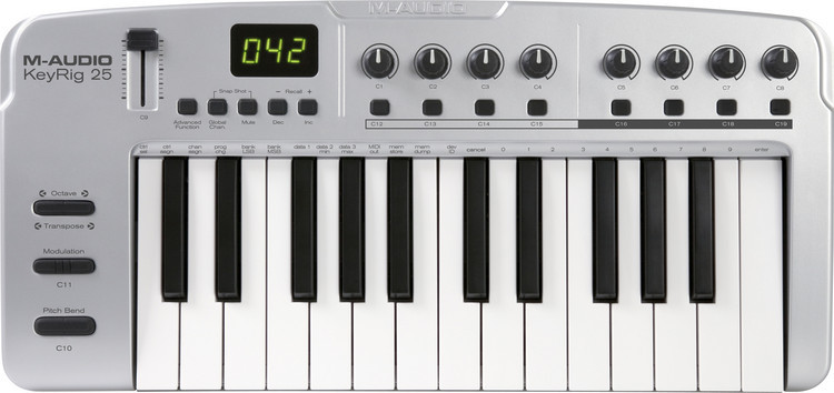 m audio keyrig 25